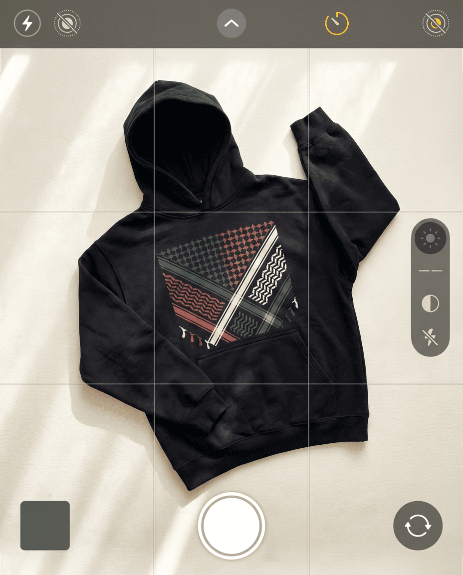 Shoot on your phone, keep the detail.